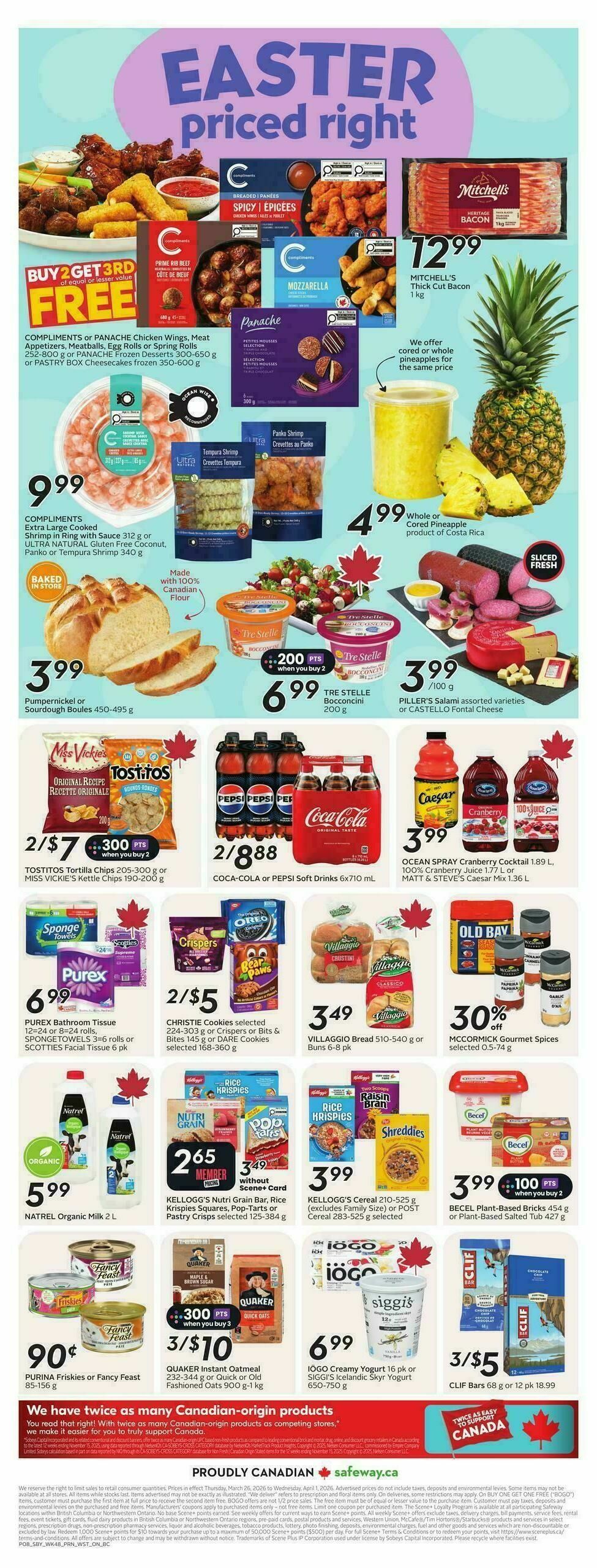 Safeway Flyer from March 26
