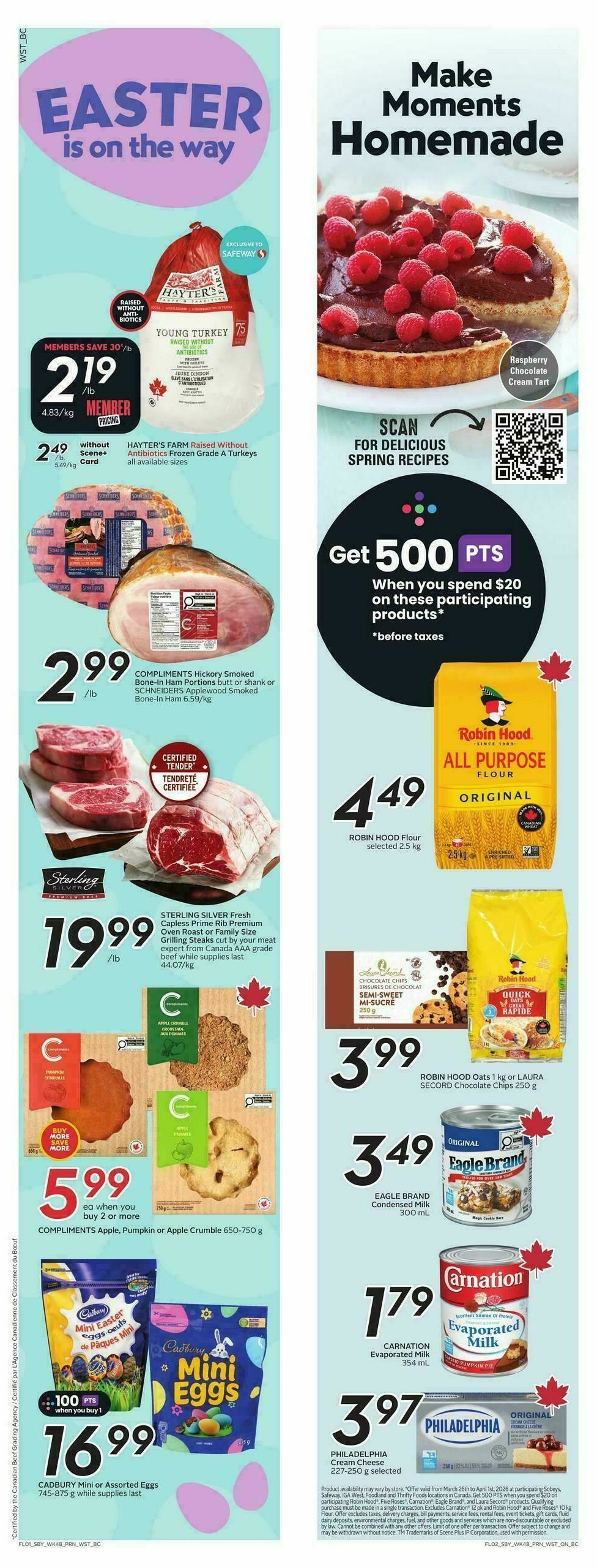 Safeway Flyer from March 26
