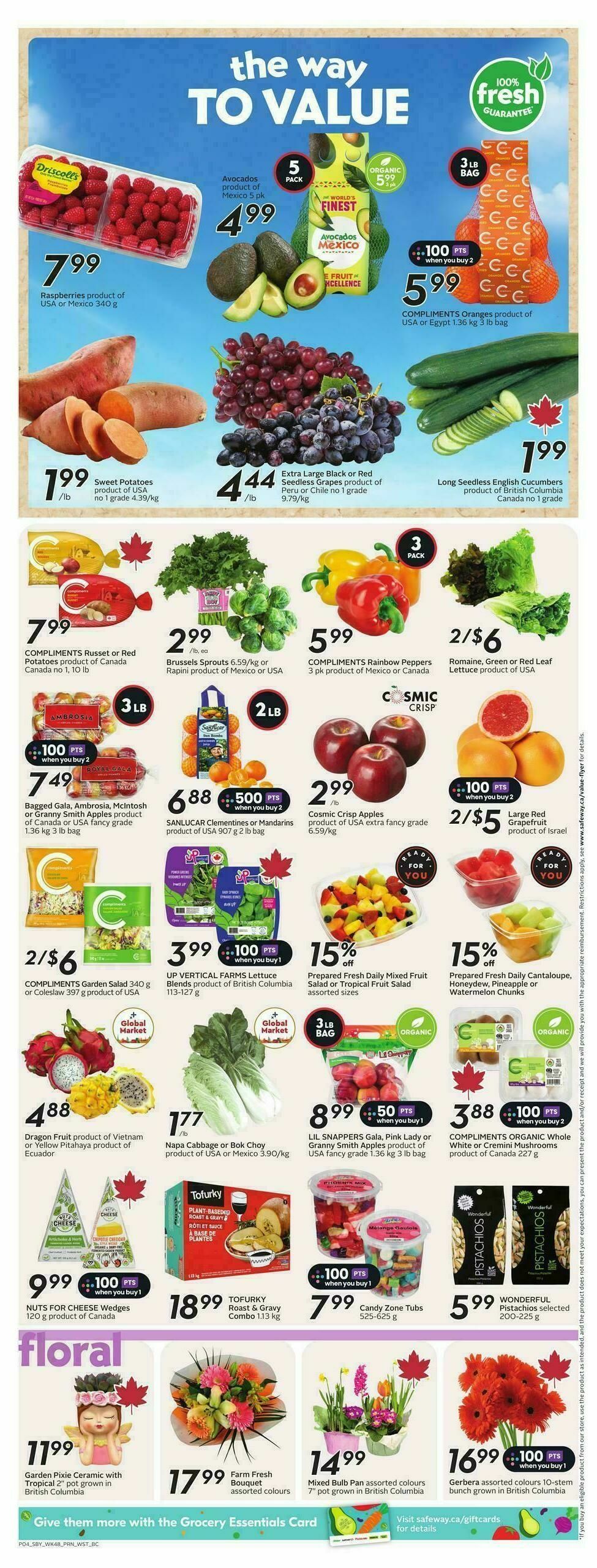 Safeway Flyer from March 26