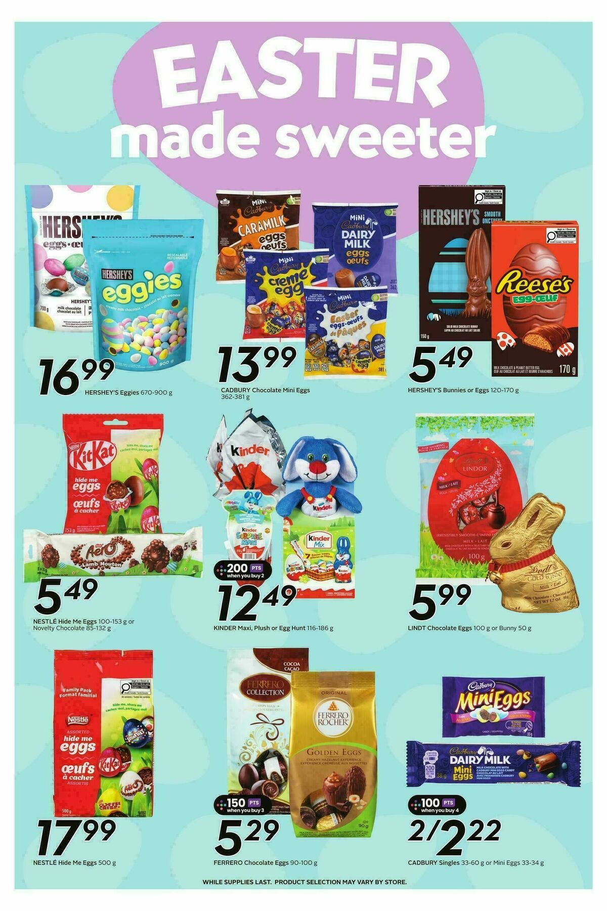 Safeway Flyer from April 2