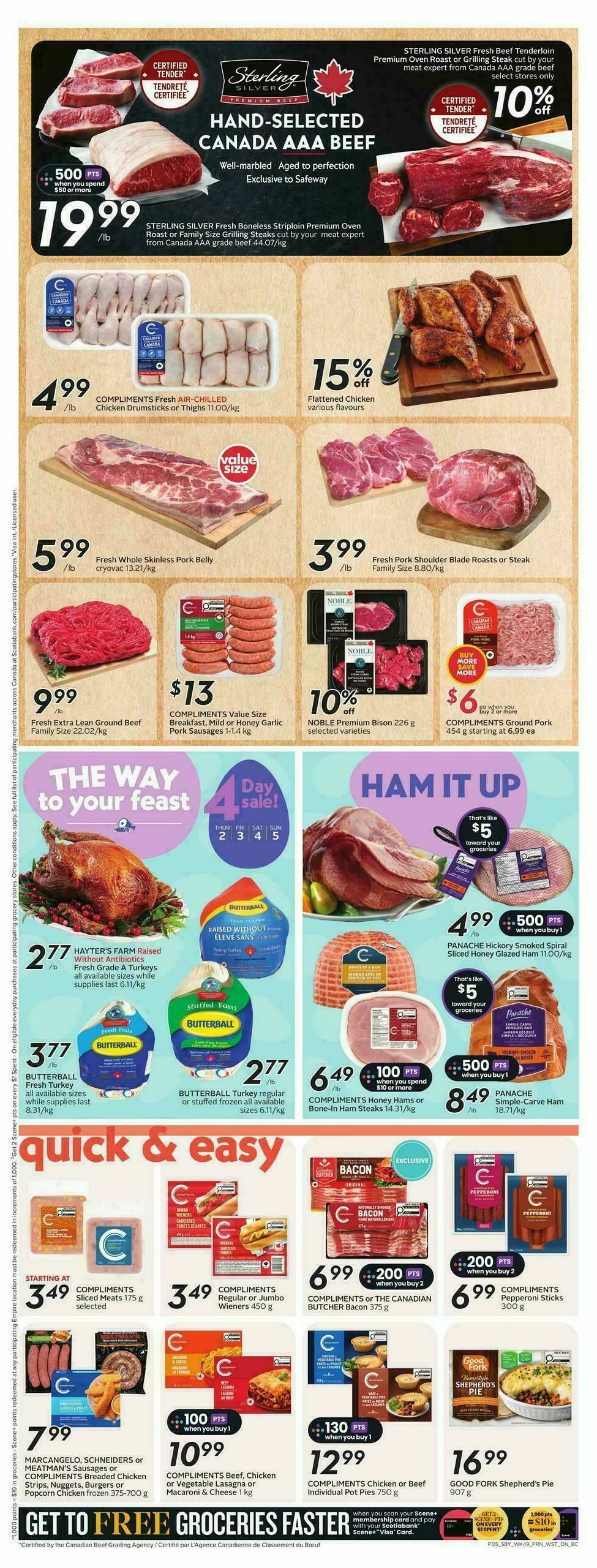 Safeway Flyer from April 2