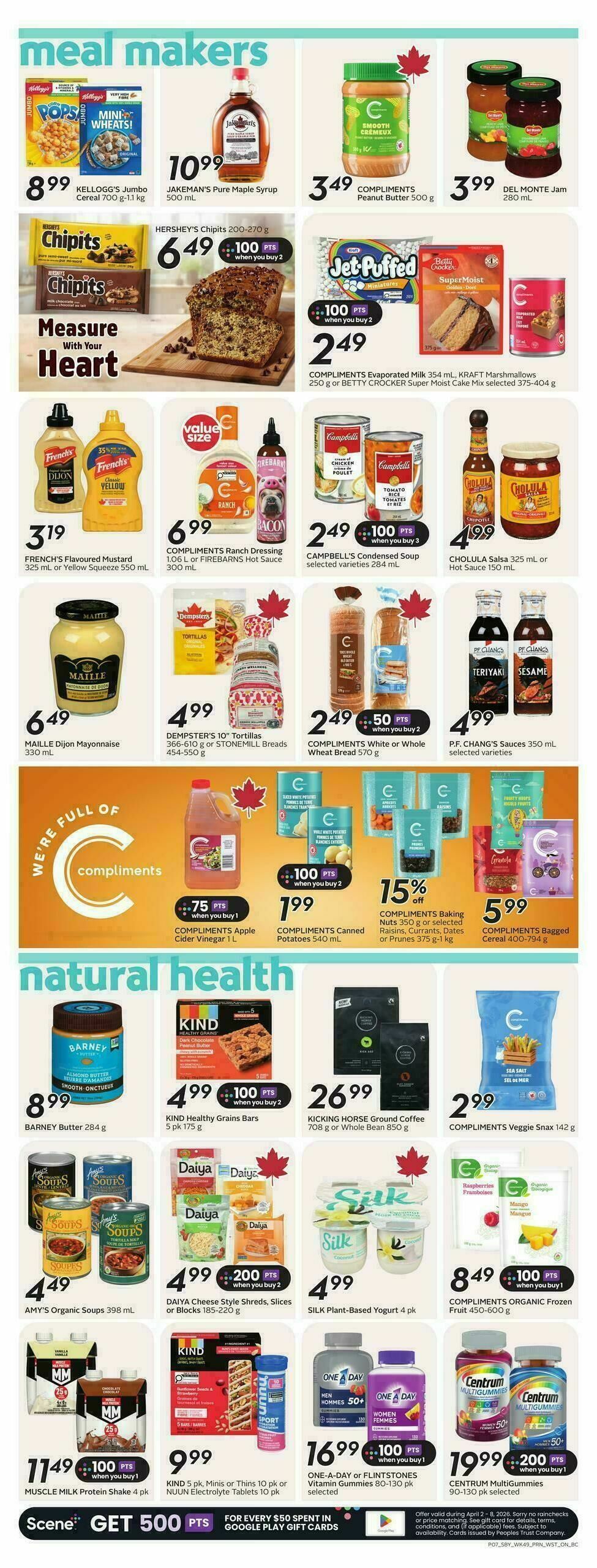 Safeway Flyer from April 2