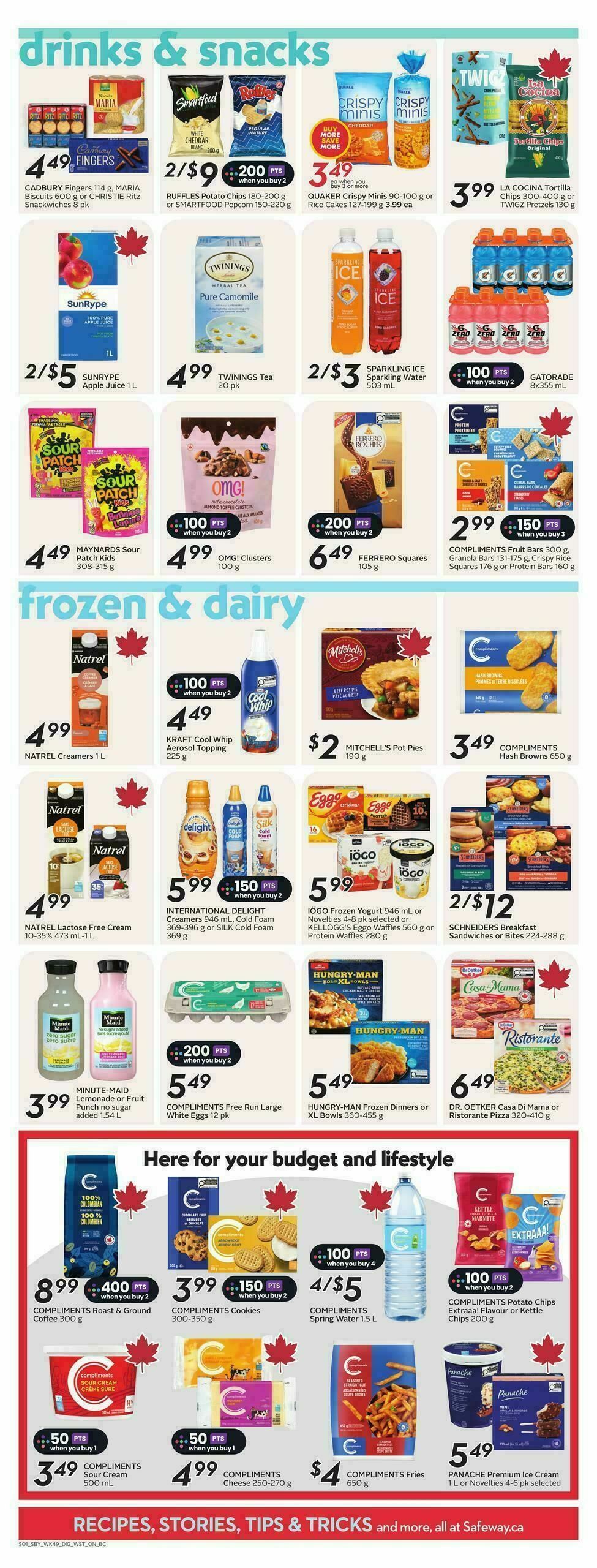 Safeway Flyer from April 2