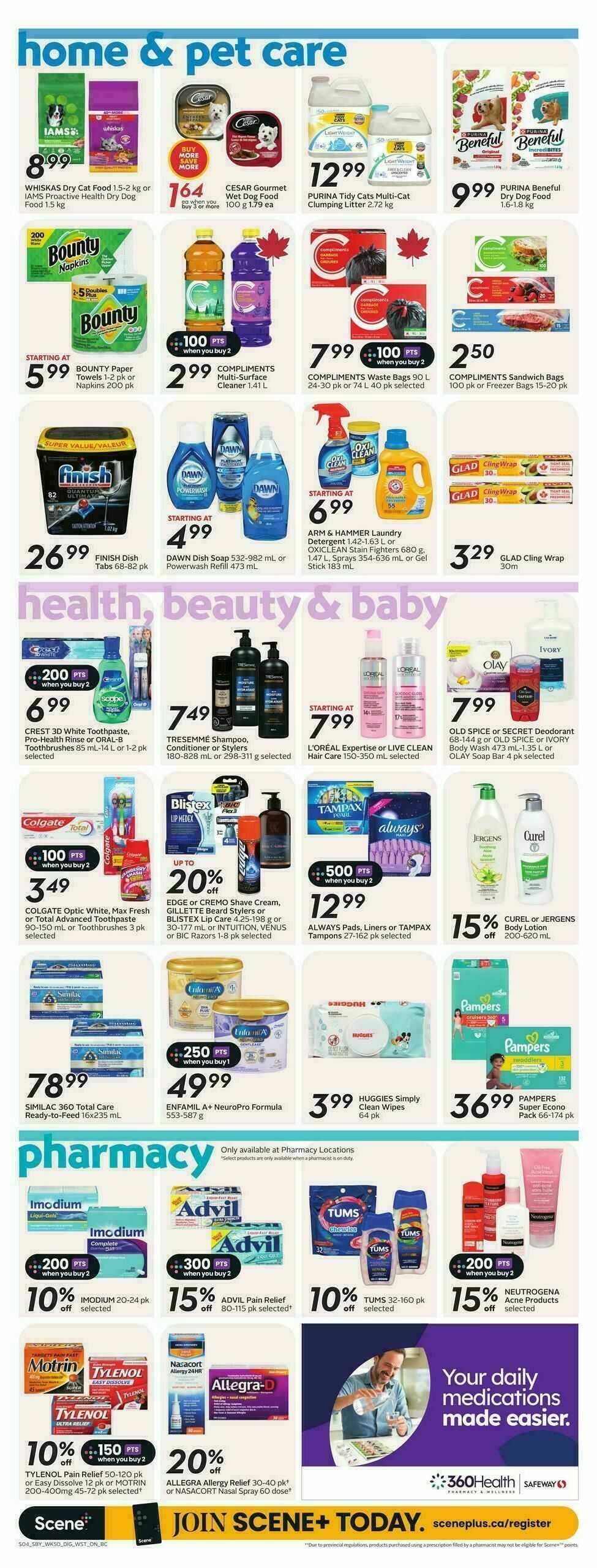 Safeway Flyer from April 9