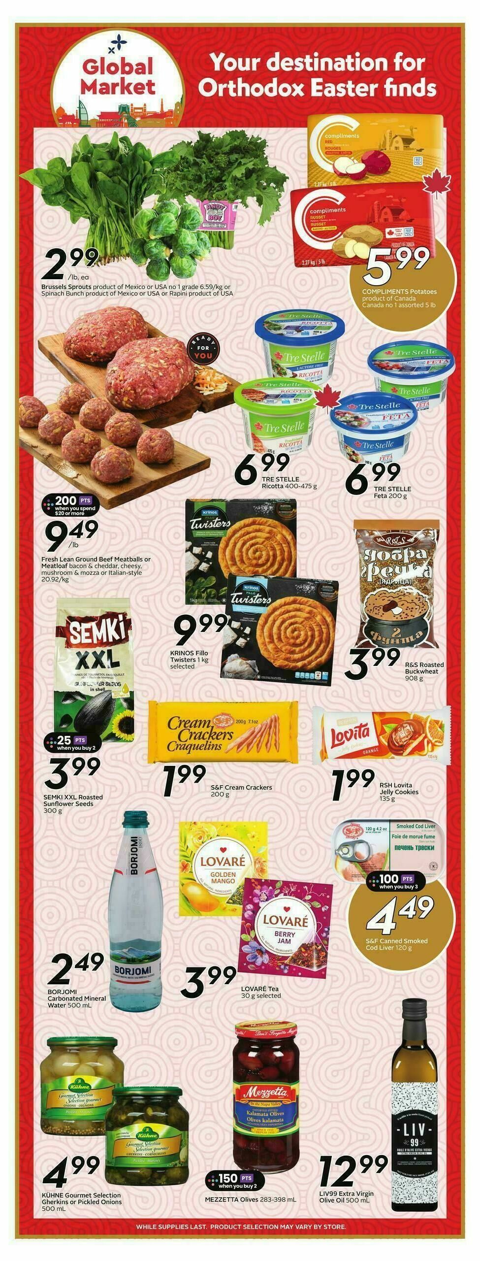 Safeway Flyer from April 9