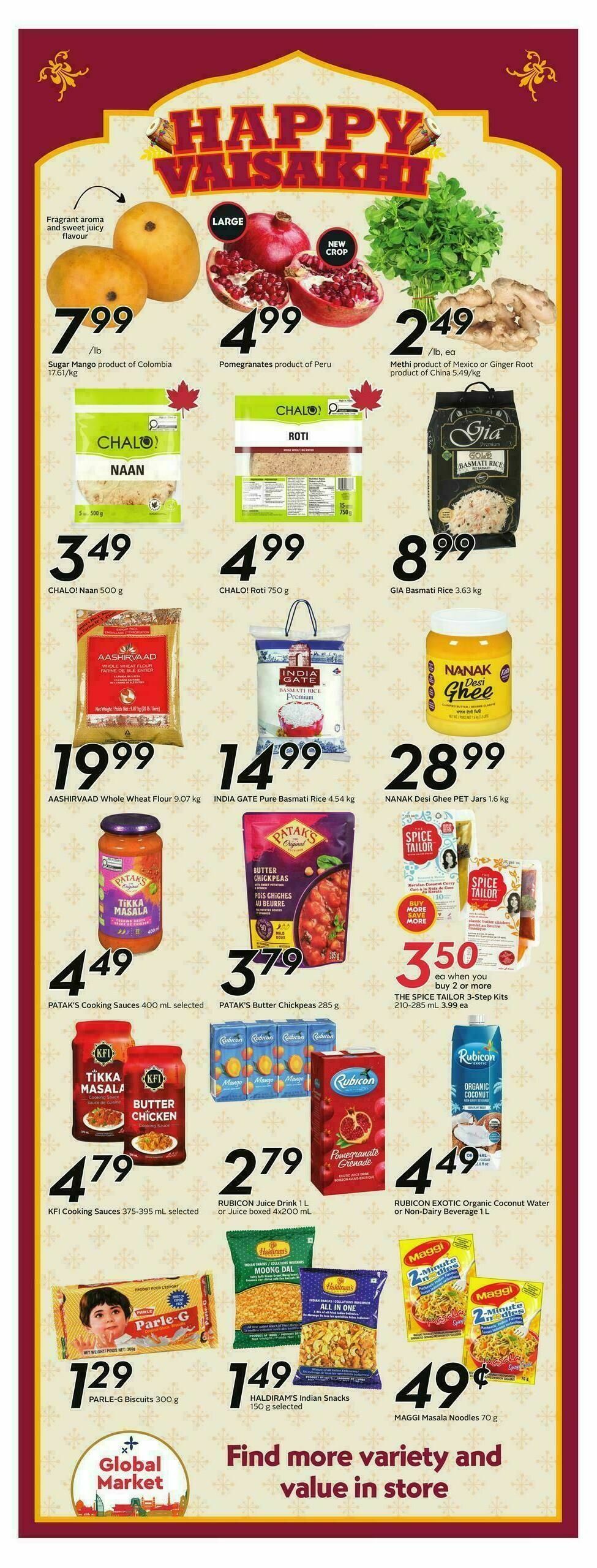 Safeway Flyer from April 9