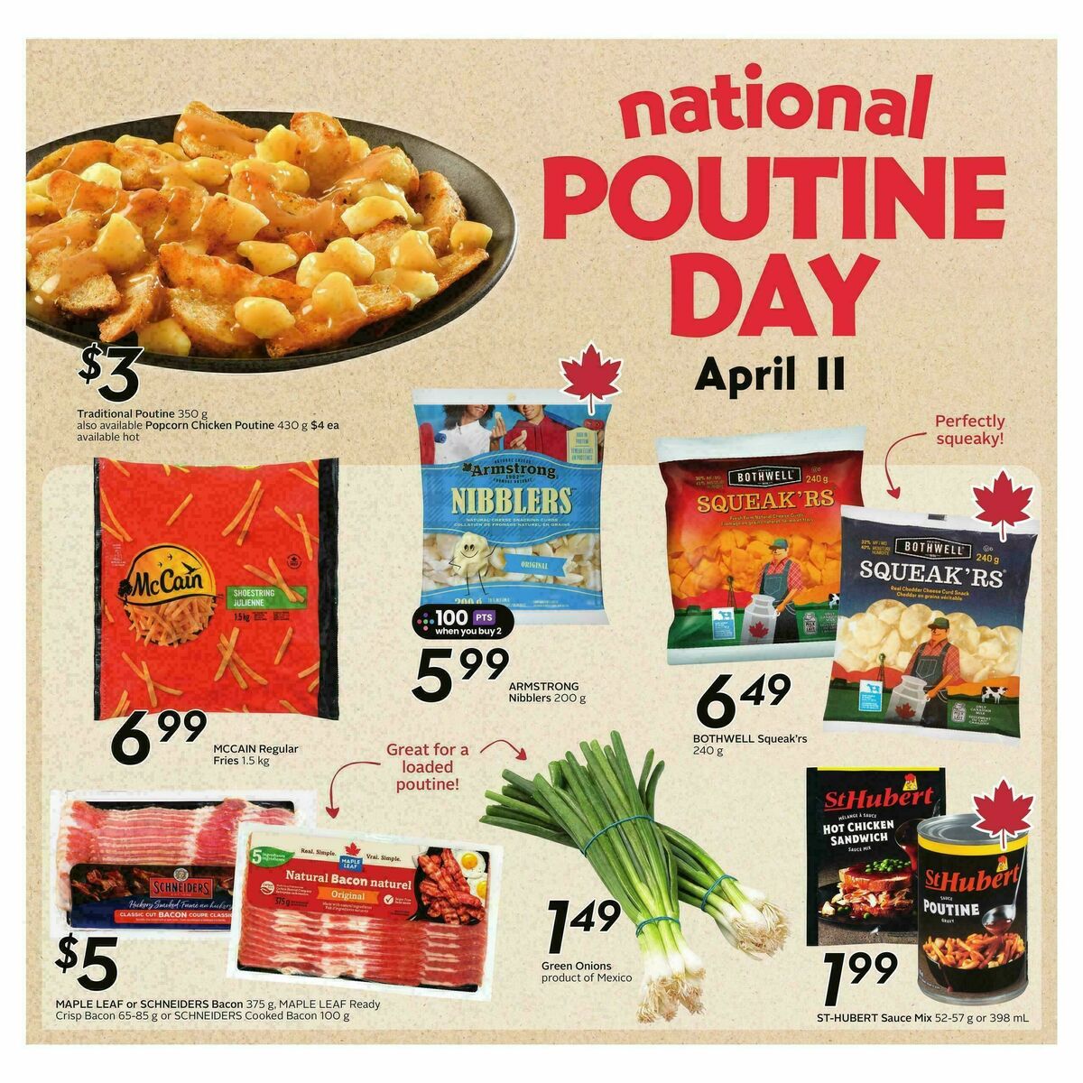 Safeway Flyer from April 9