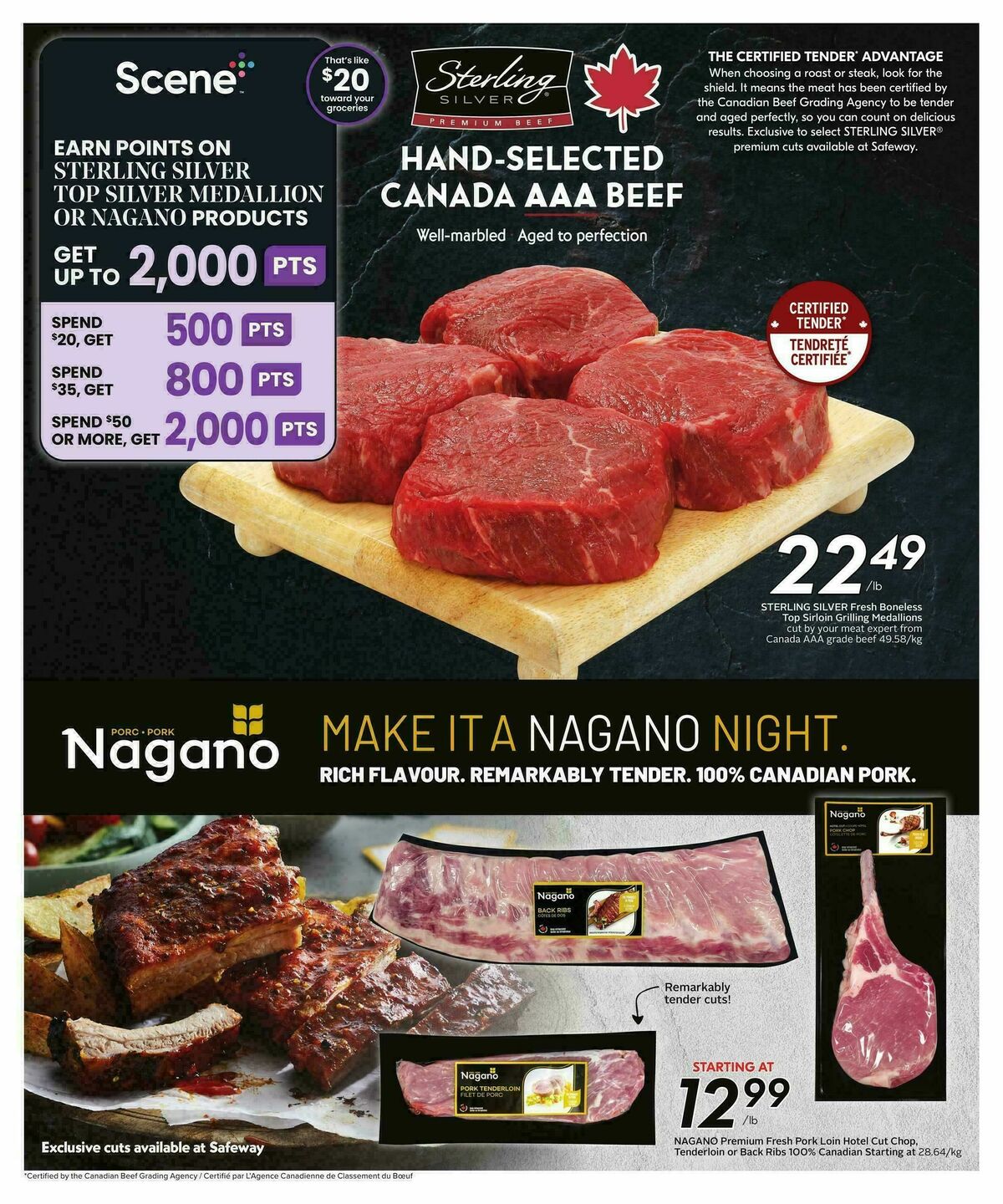 Safeway Flyer from April 9