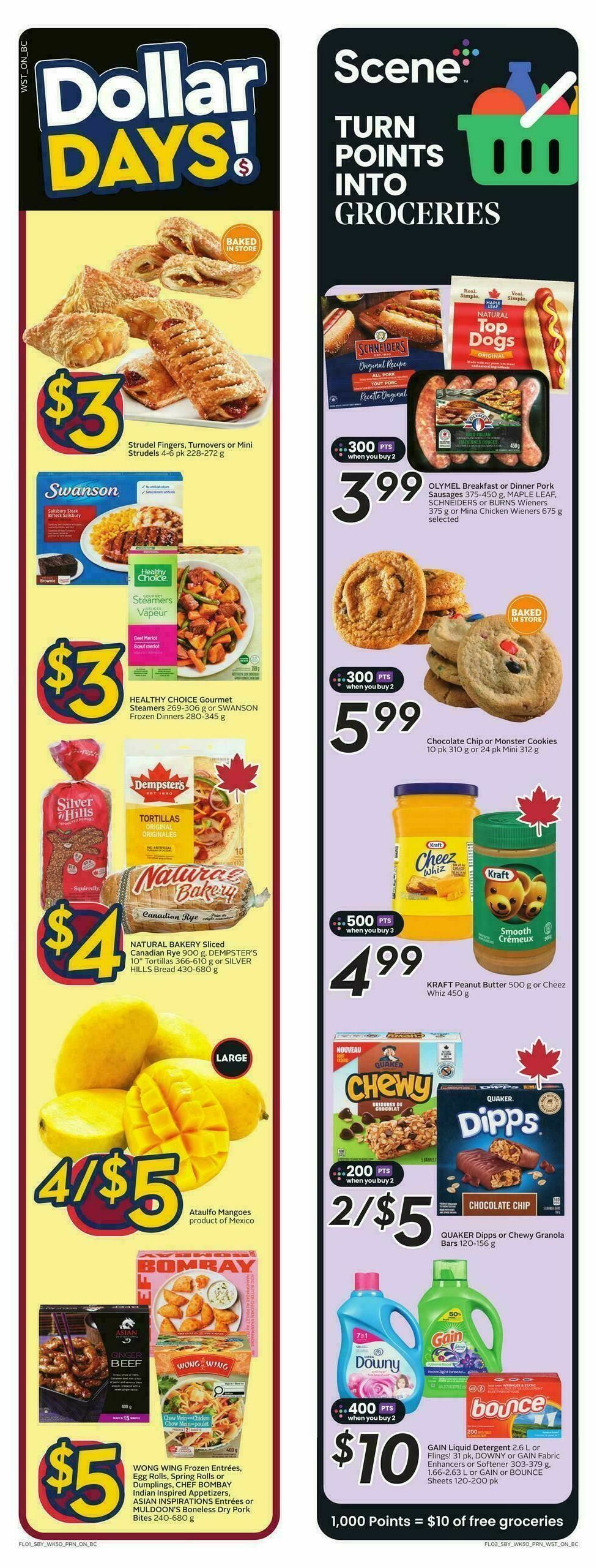 Safeway Flyer from April 9
