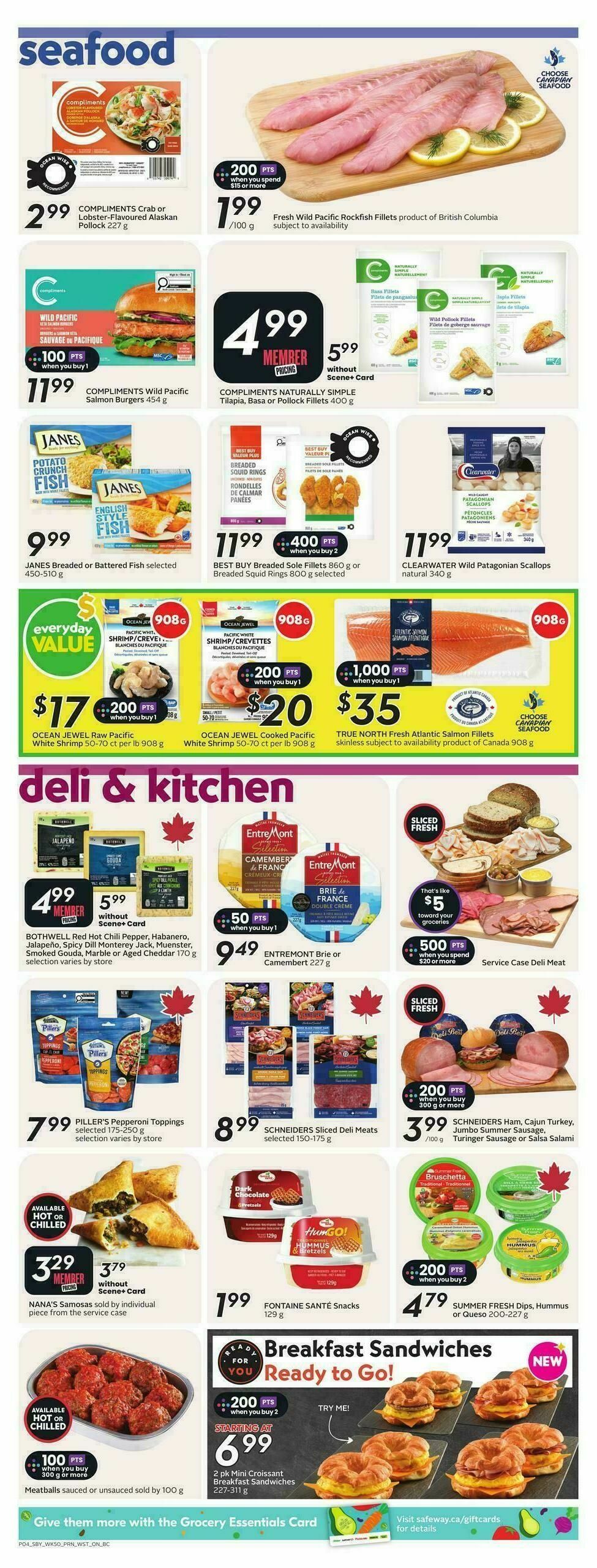 Safeway Flyer from April 9