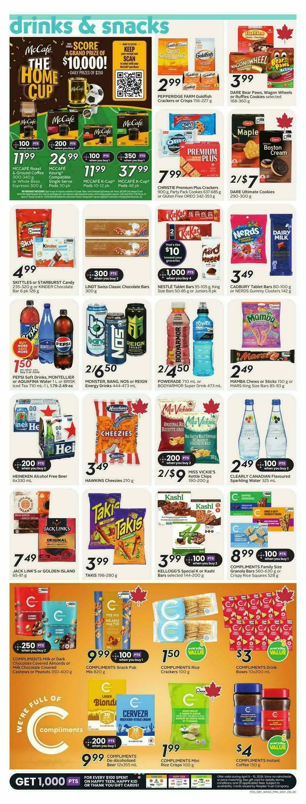Safeway Flyer from April 9