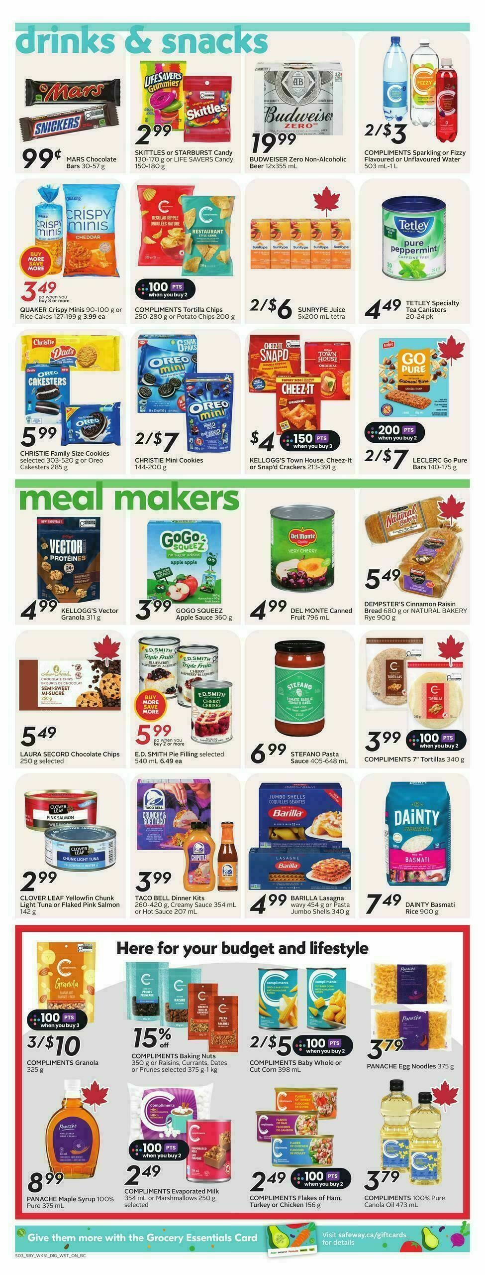 Safeway Flyer from April 16