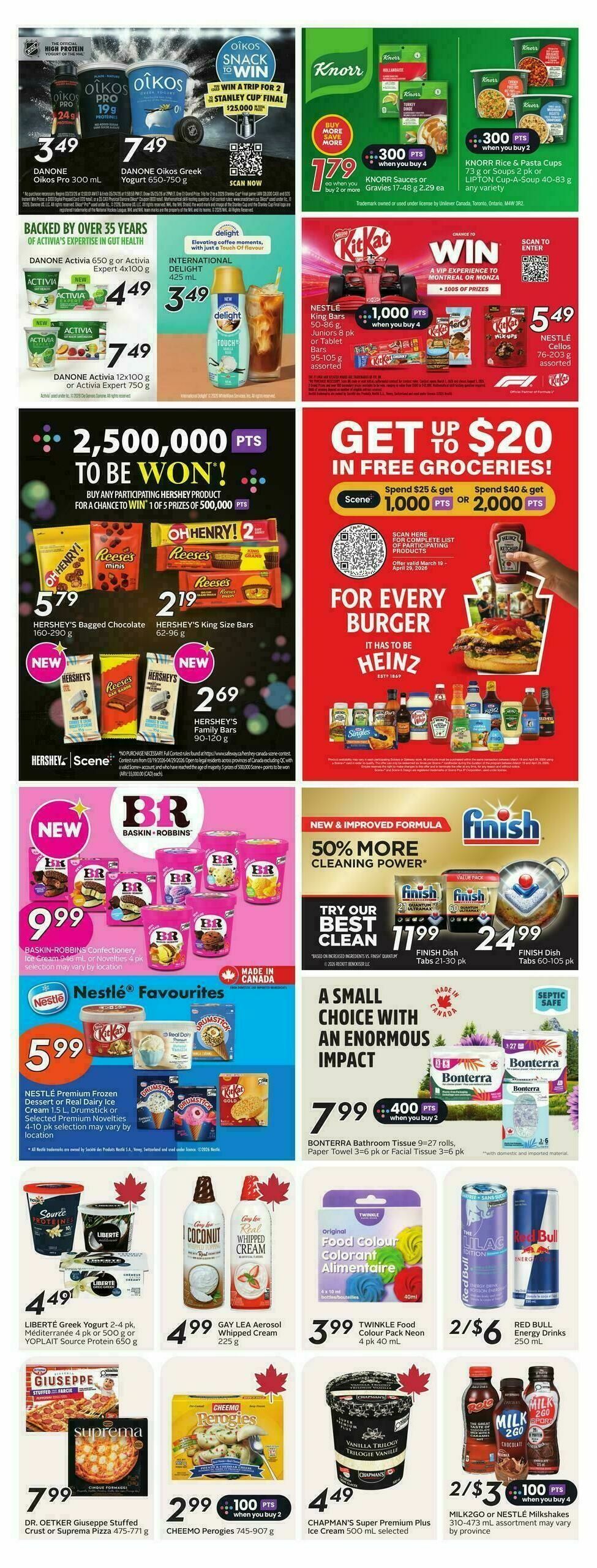 Safeway Flyer from April 16