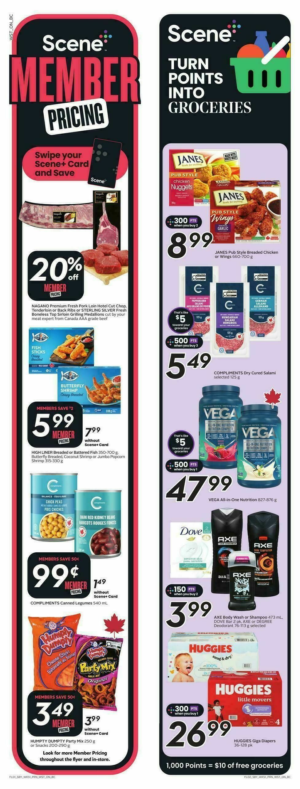 Safeway Flyer from April 16