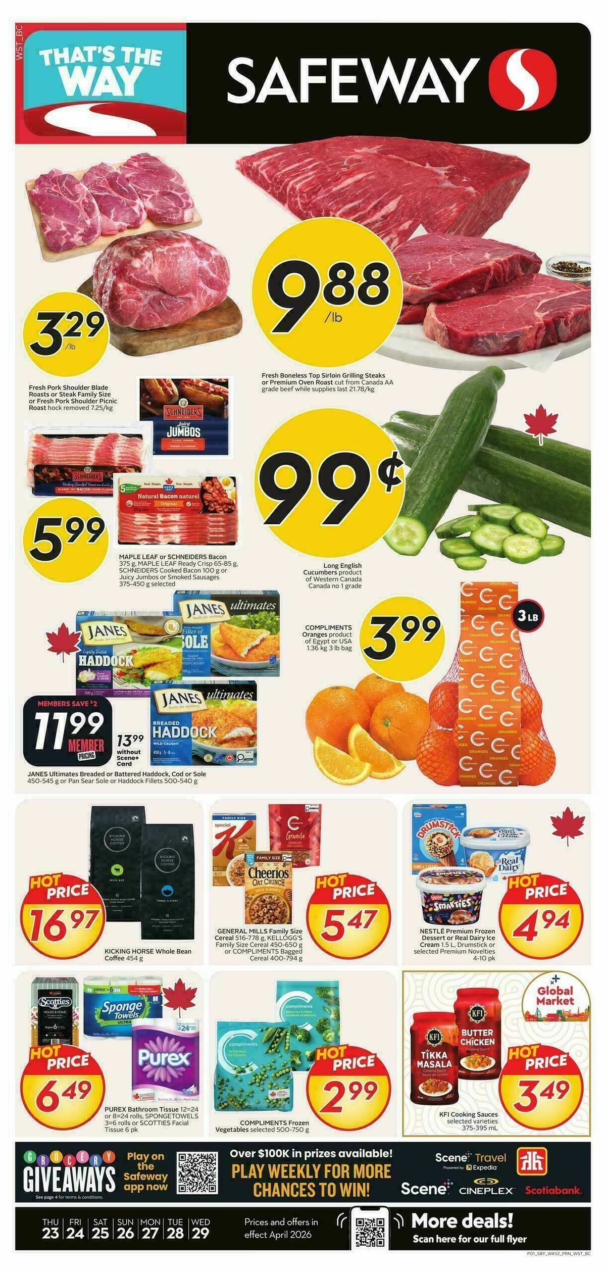 Safeway Flyer from April 23