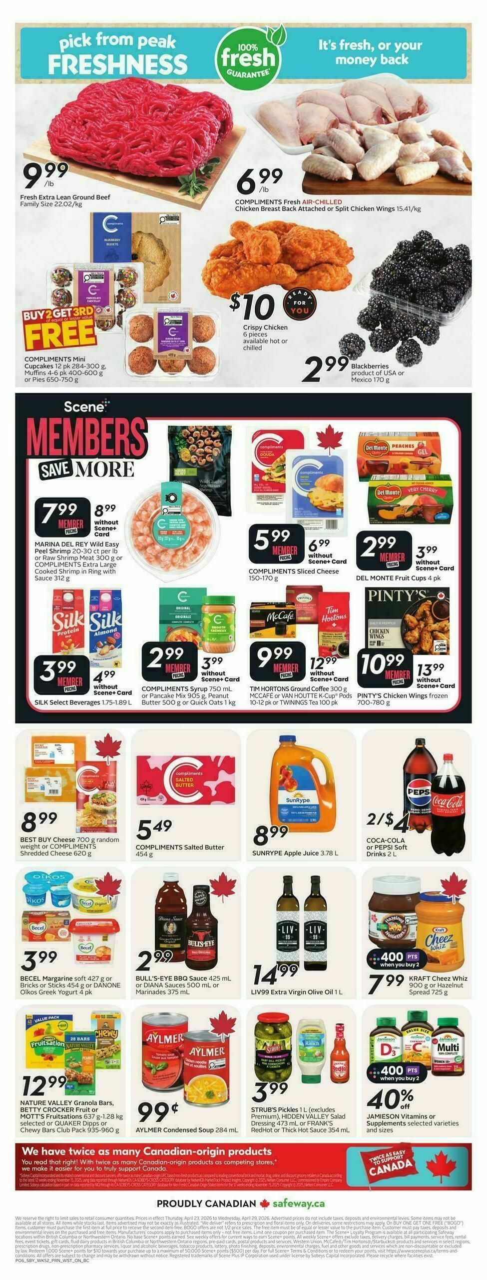 Safeway Flyer from April 23
