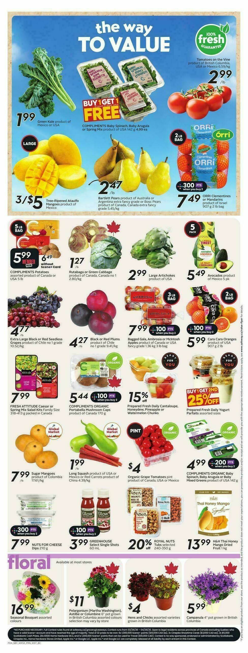 Safeway Flyer from April 23