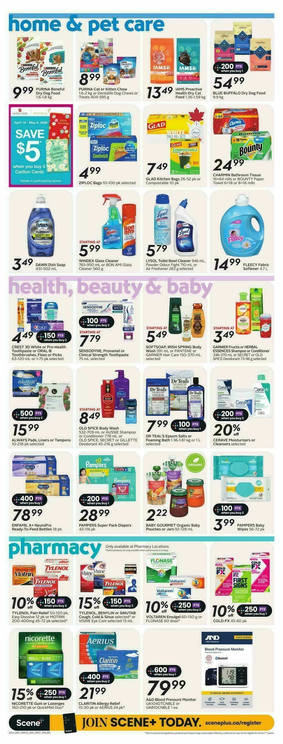 Safeway Flyer from April 30