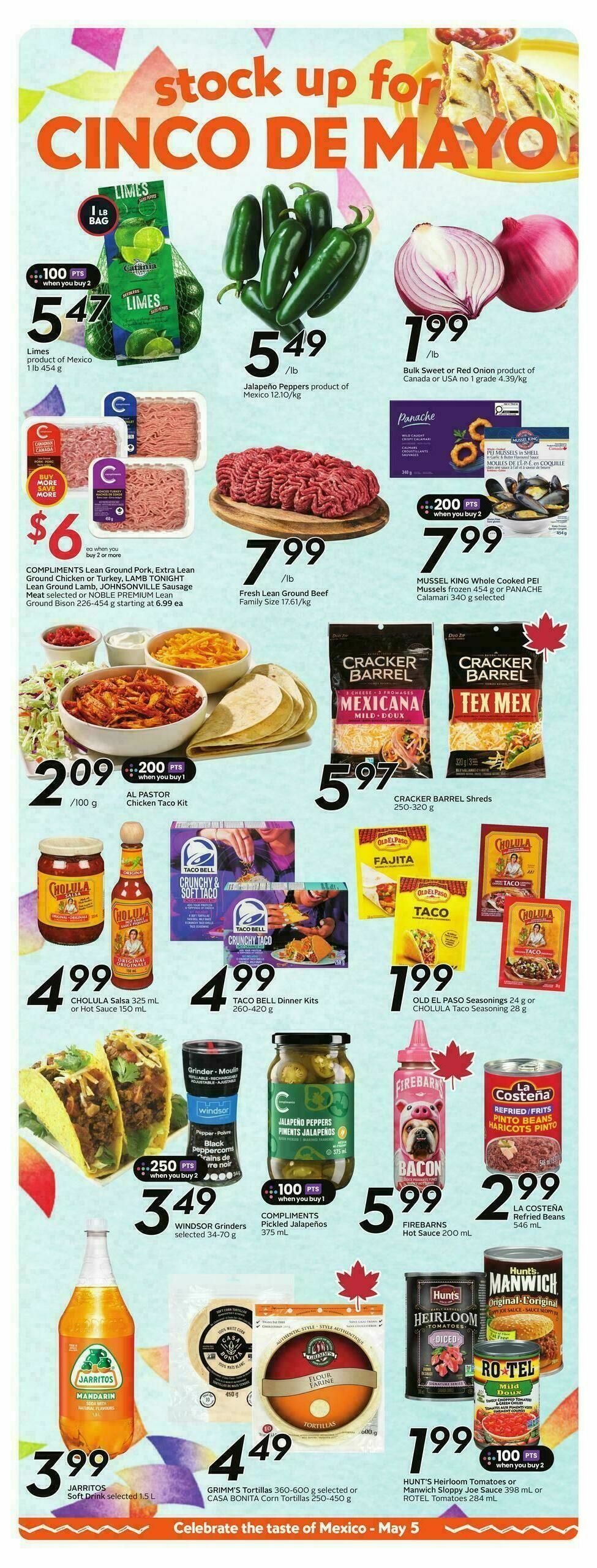 Safeway Flyer from April 30