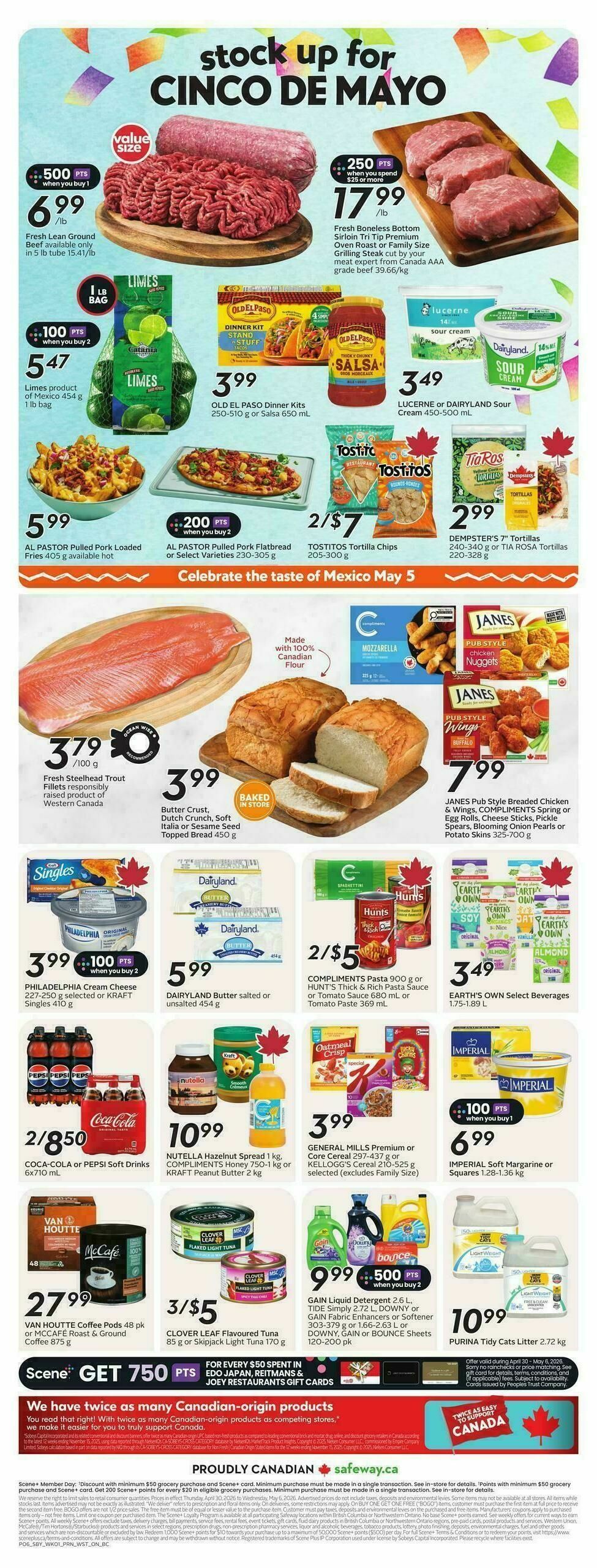 Safeway Flyer from April 30