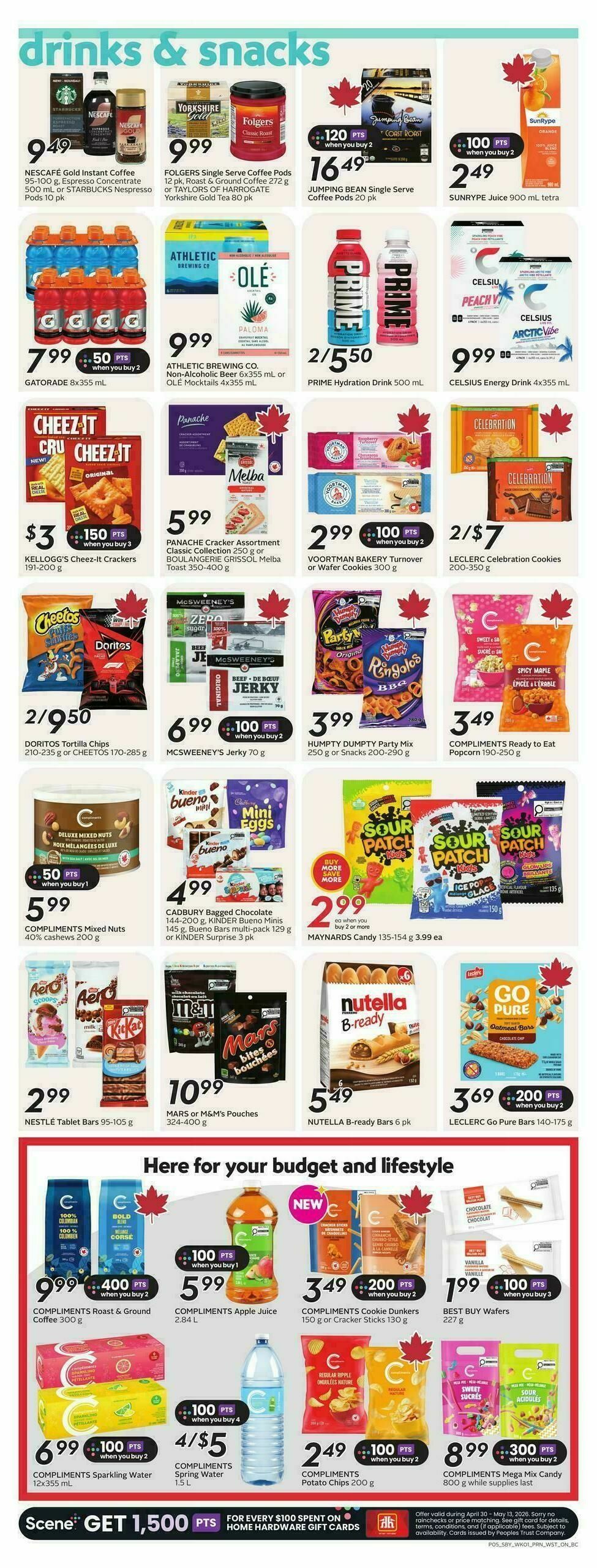Safeway Flyer from April 30