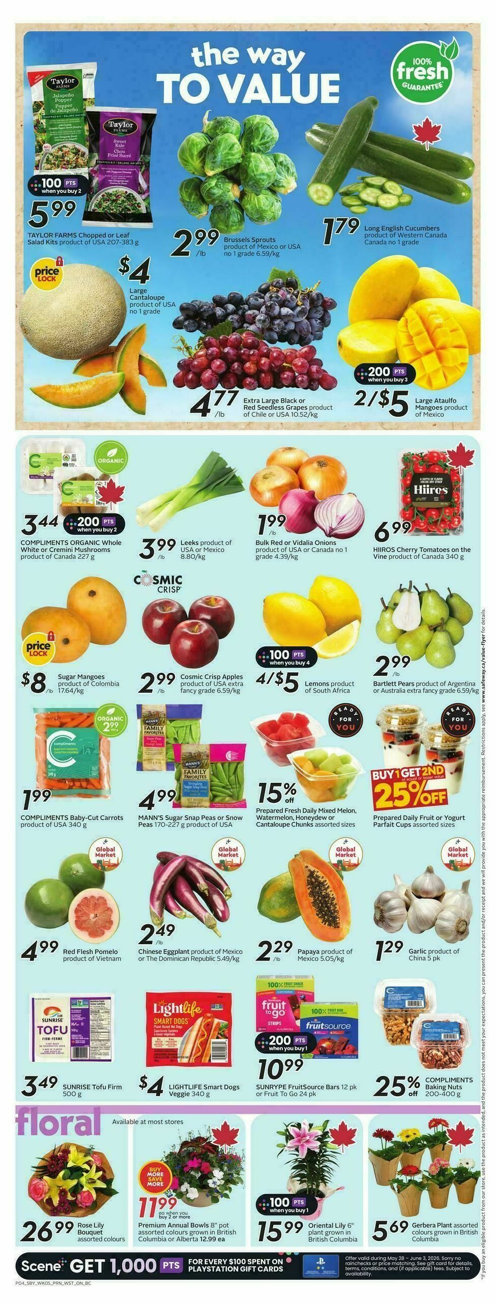 Safeway Flyer from May 28