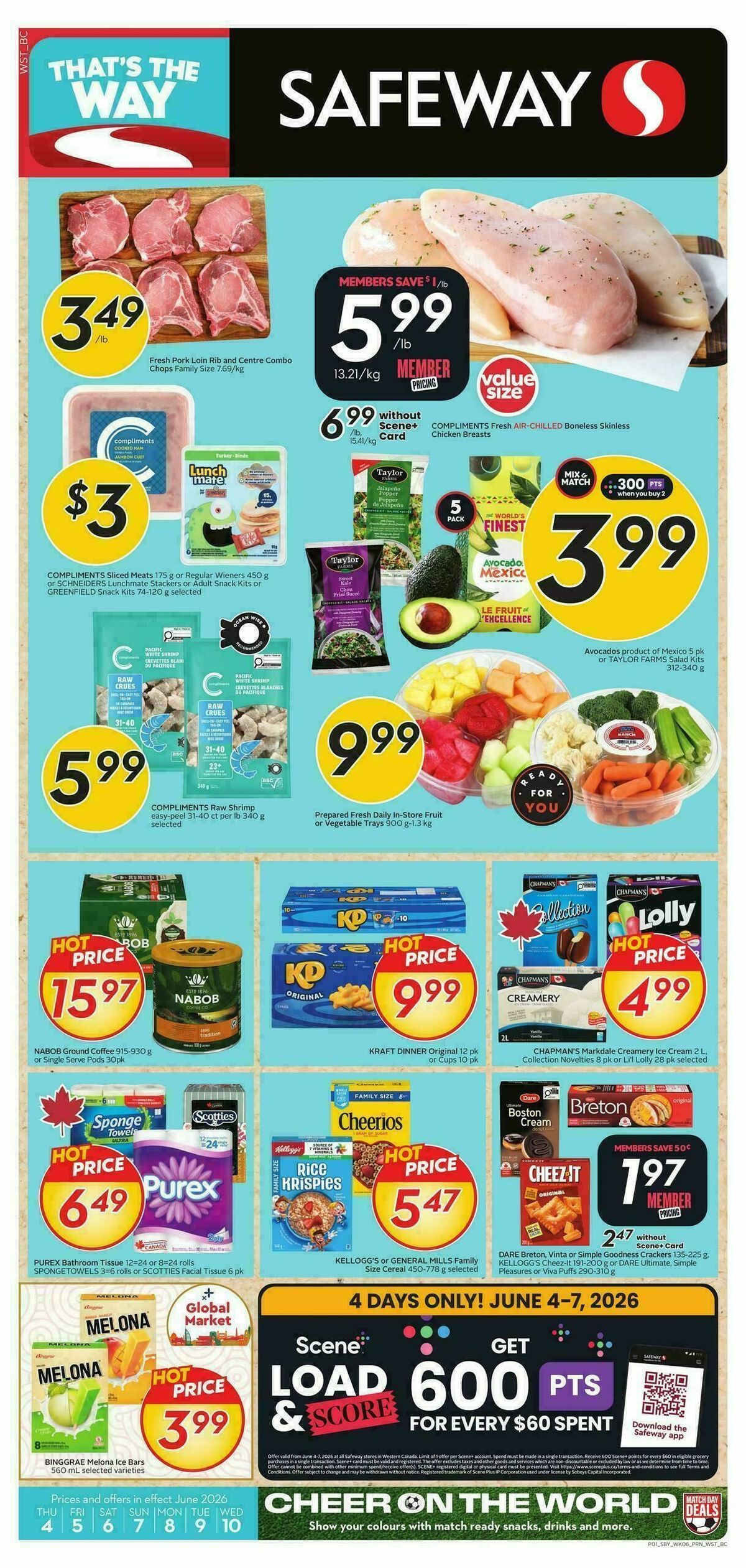 Safeway Flyer from June 4