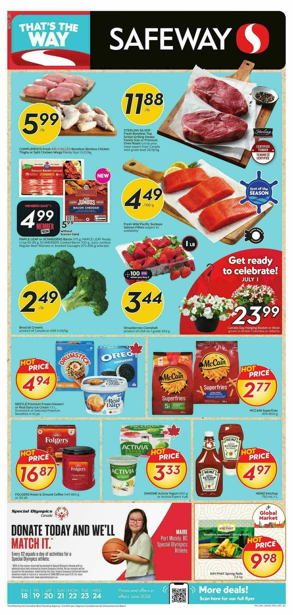 Safeway Flyer from June 18