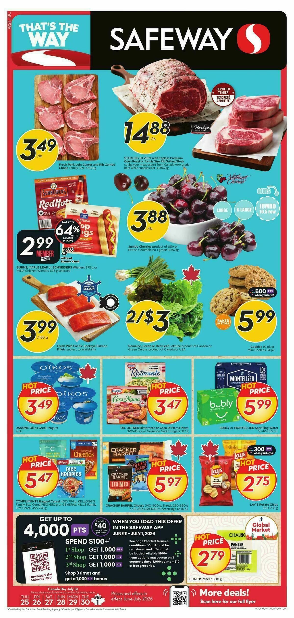 Safeway Flyer from June 25
