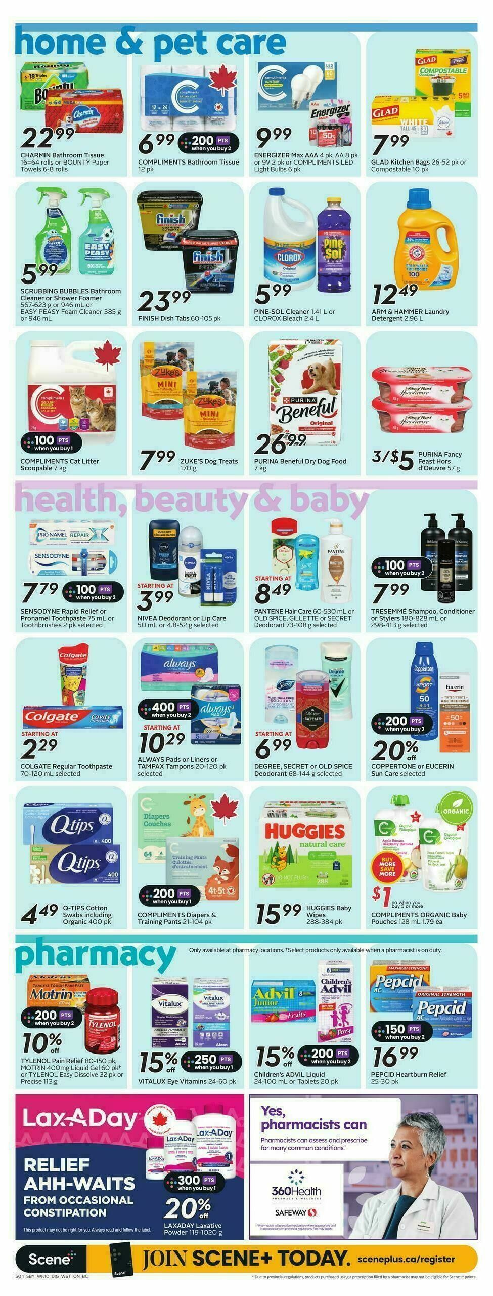 Safeway Flyer from July 2