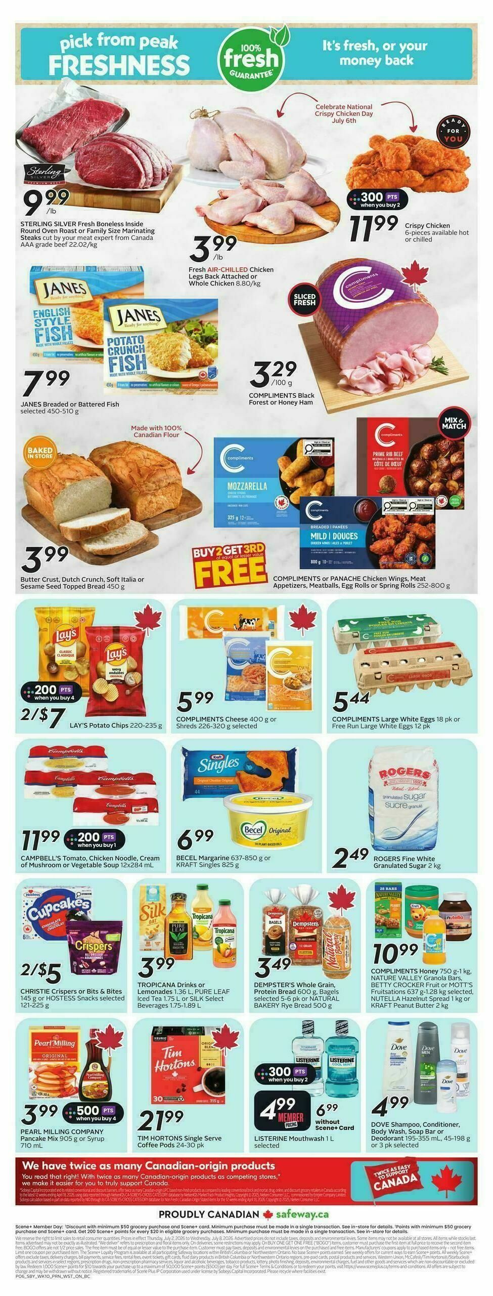 Safeway Flyer from July 2