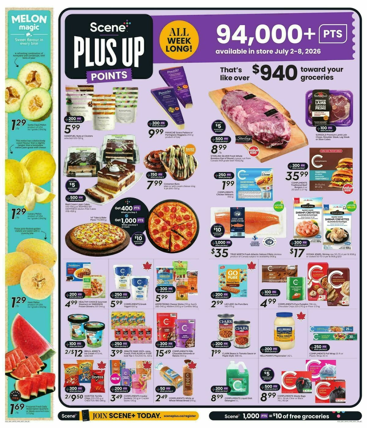 Safeway Flyer from July 2