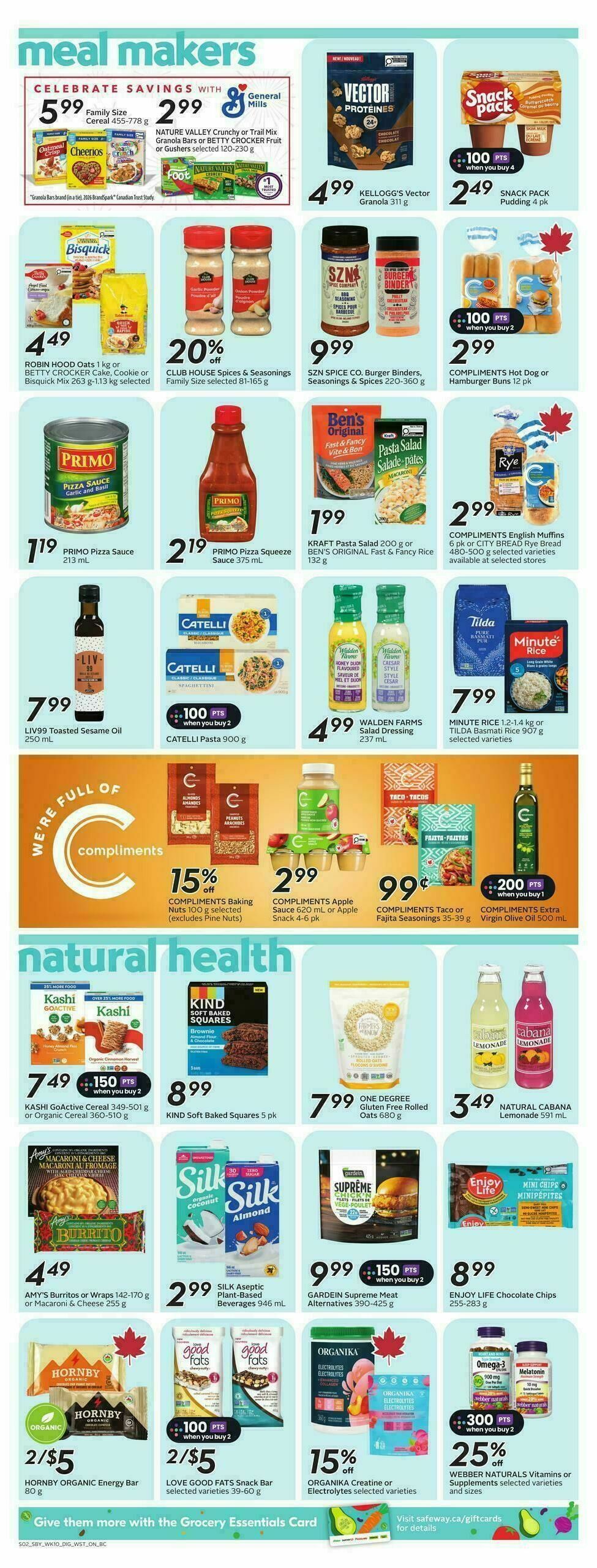 Safeway Flyer from July 2