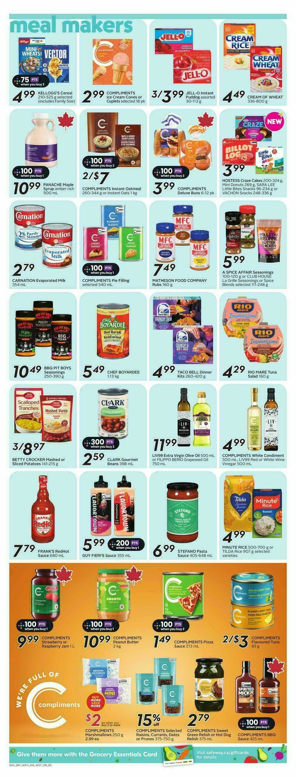 Safeway Flyer from July 9