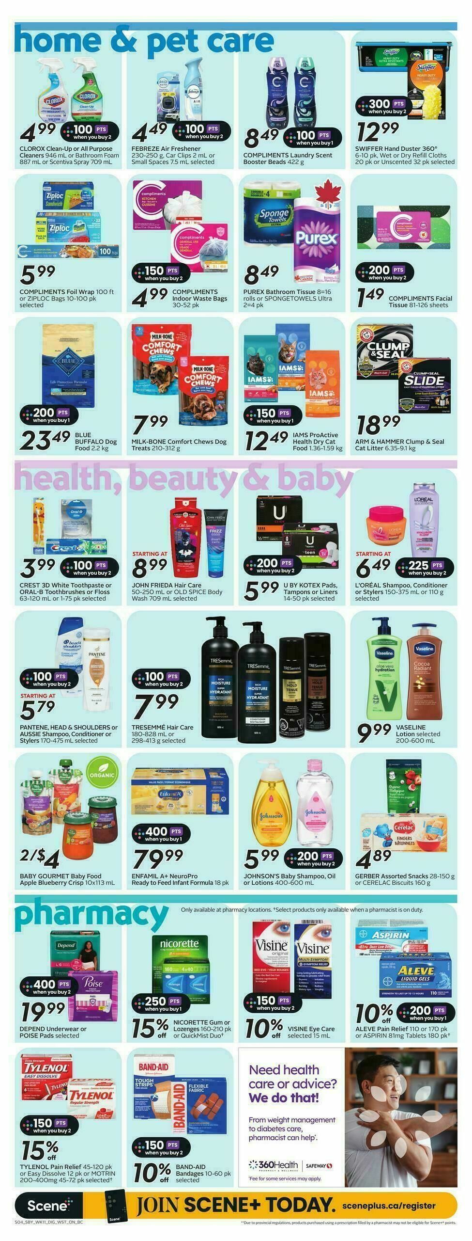 Safeway Flyer from July 9