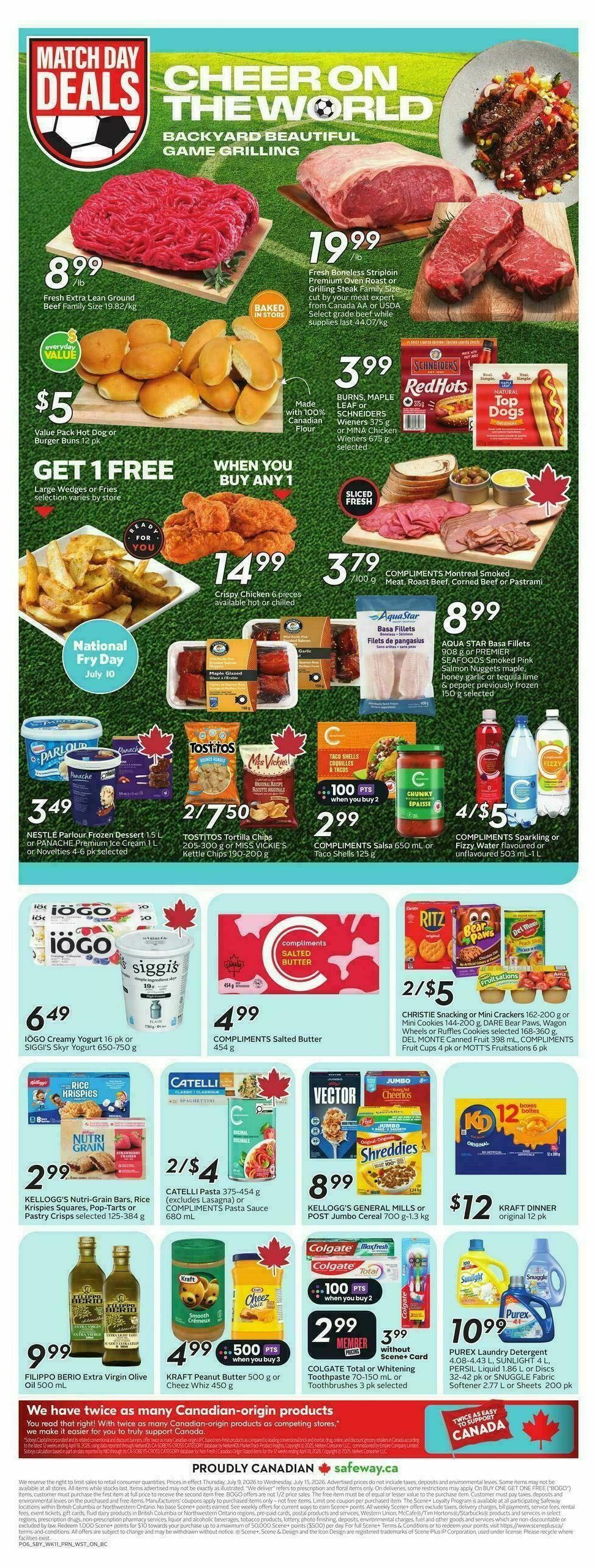 Safeway Flyer from July 9