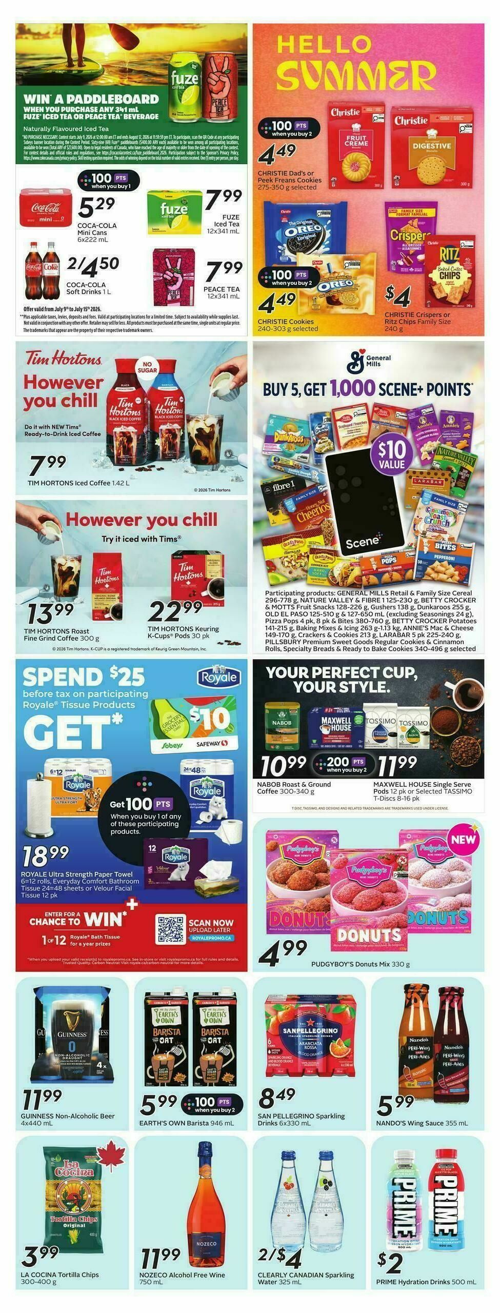 Safeway Flyer from July 9