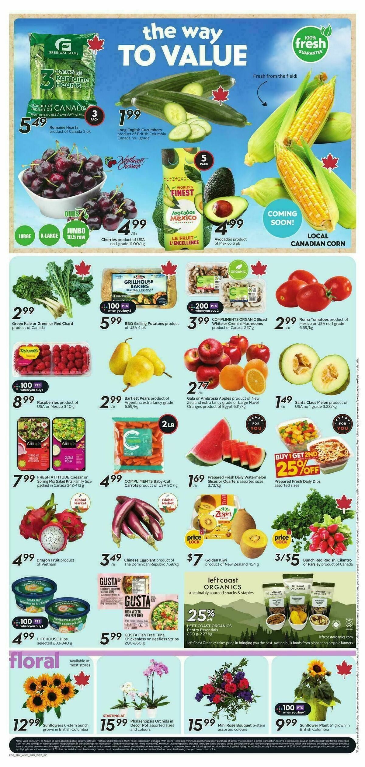 Safeway Flyer from July 9