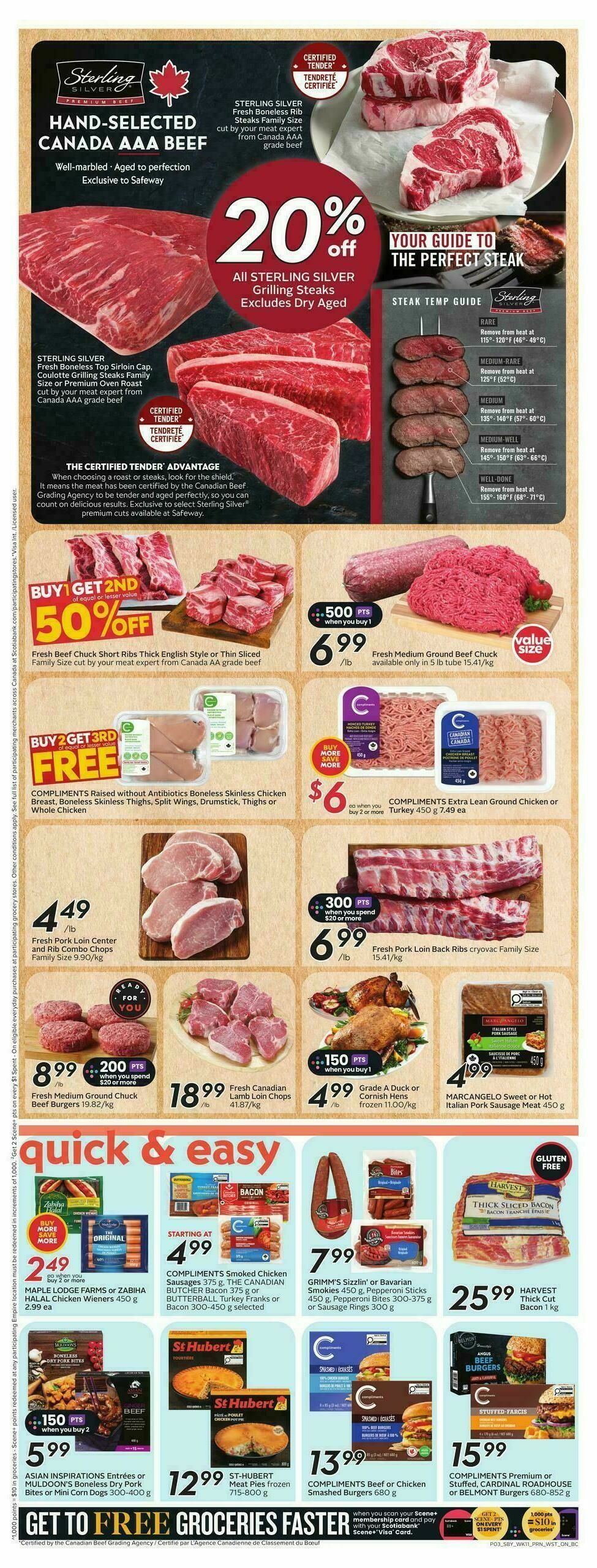Safeway Flyer from July 9