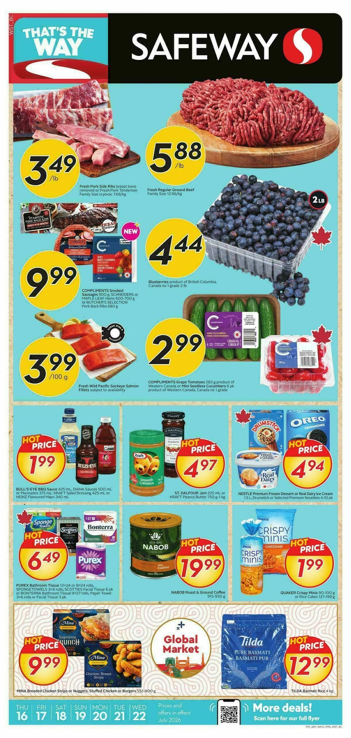 Safeway Flyer from July 16