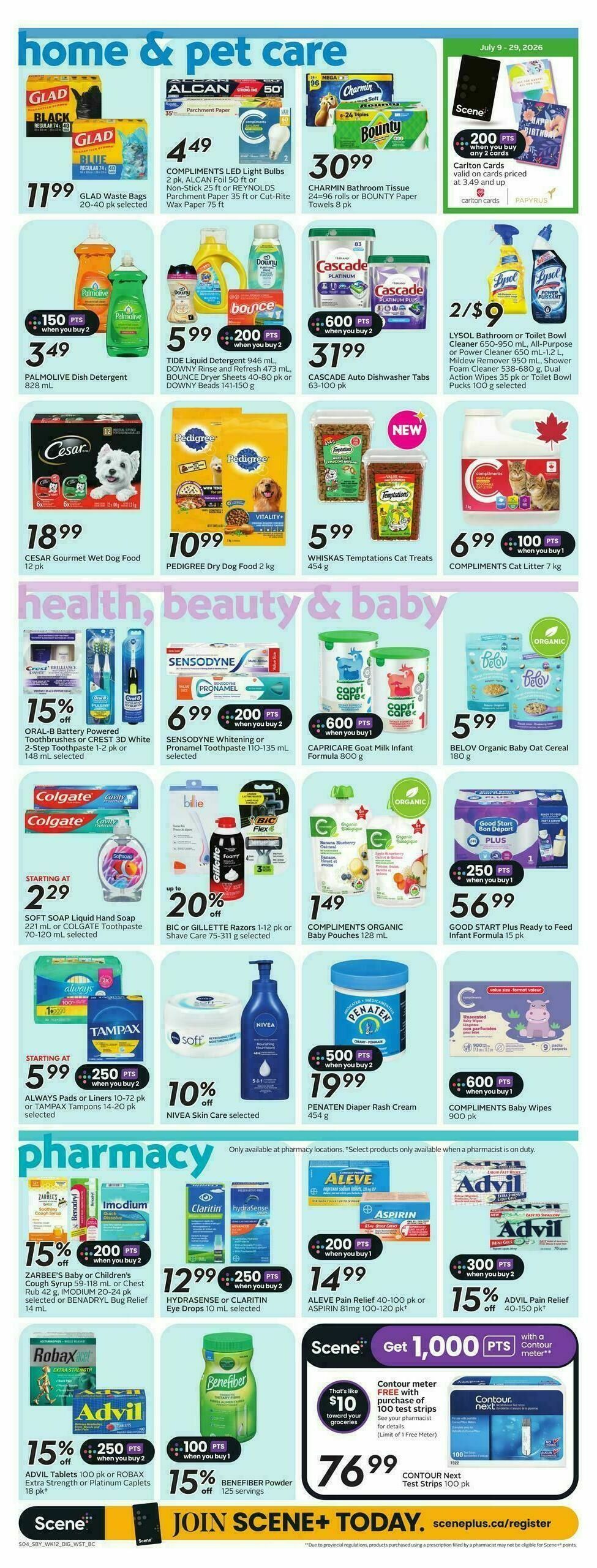 Safeway Flyer from July 16