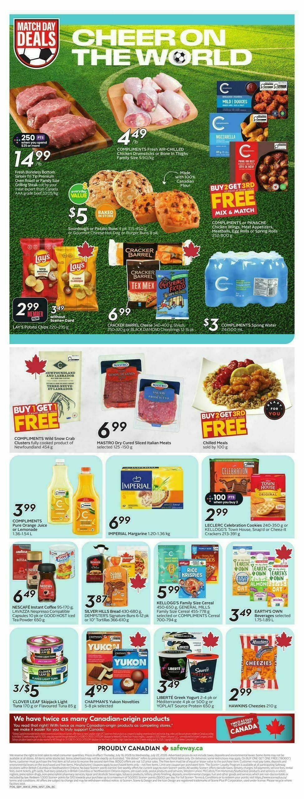 Safeway Flyer from July 16