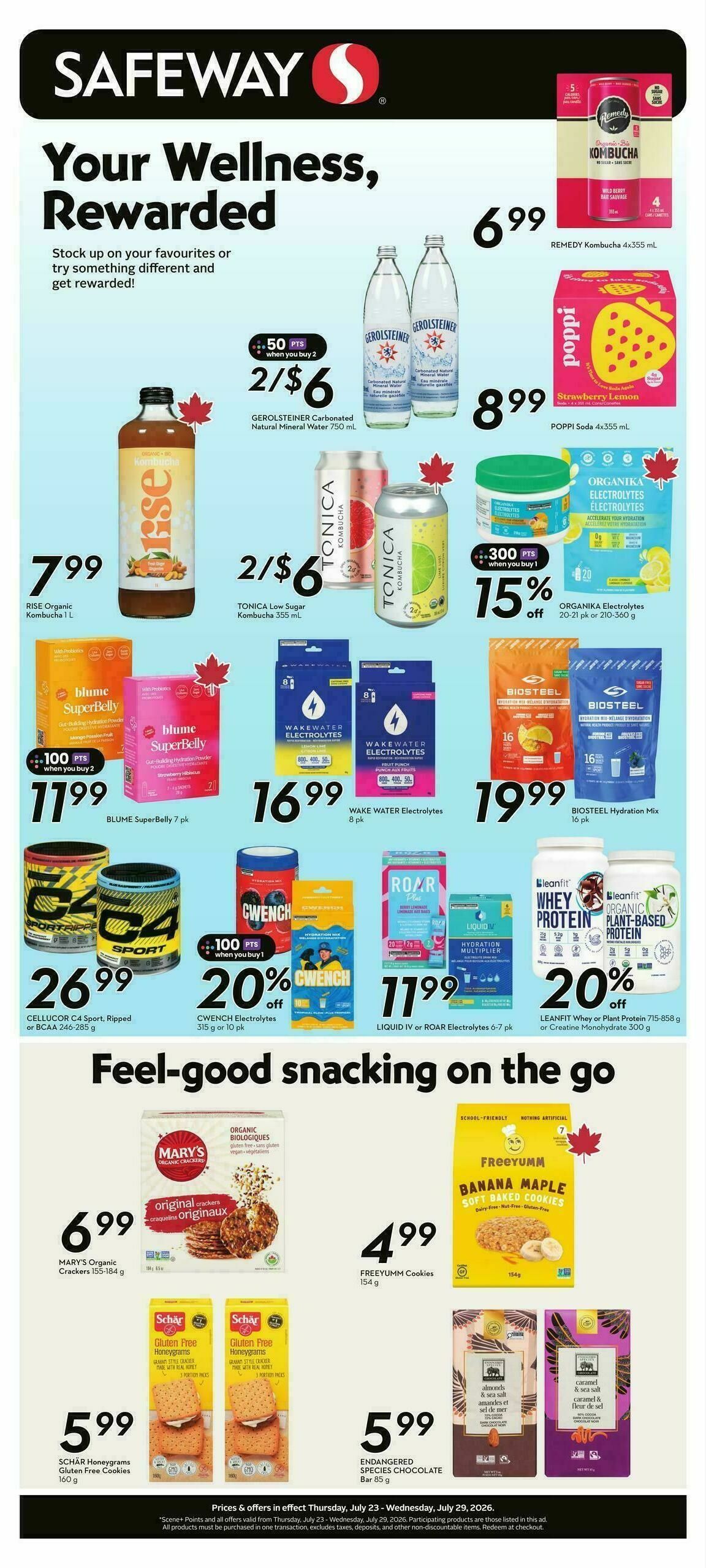 Safeway Flyer from July 23