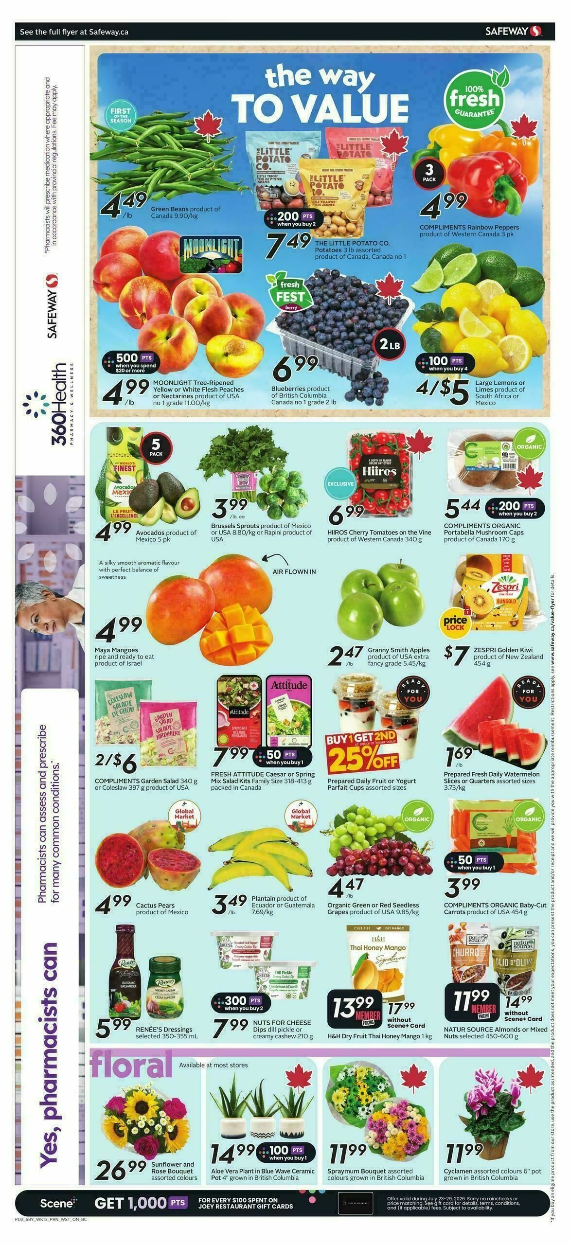 Safeway Flyer from July 23