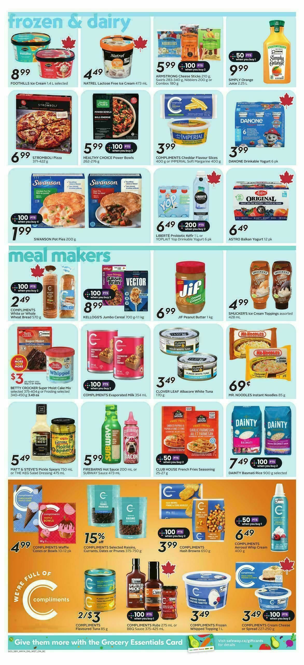Safeway Flyer from July 30