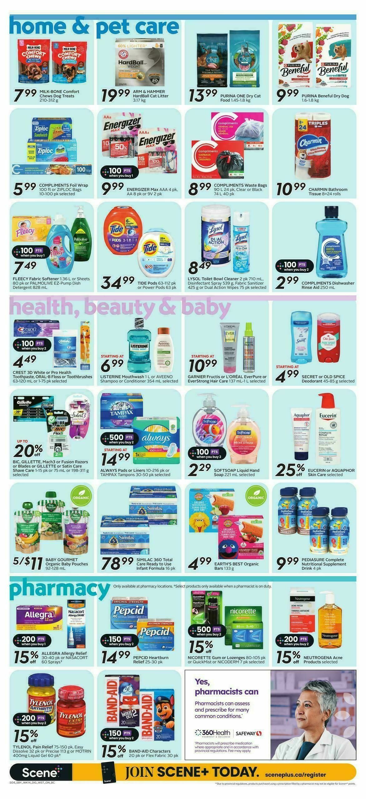 Safeway Flyer from July 30