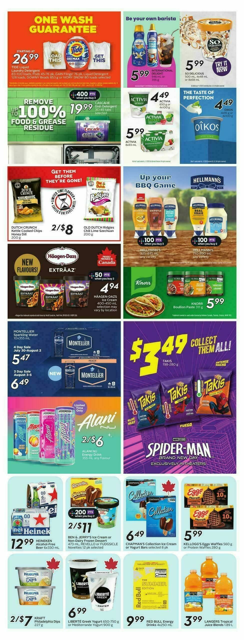 Safeway Flyer from July 30
