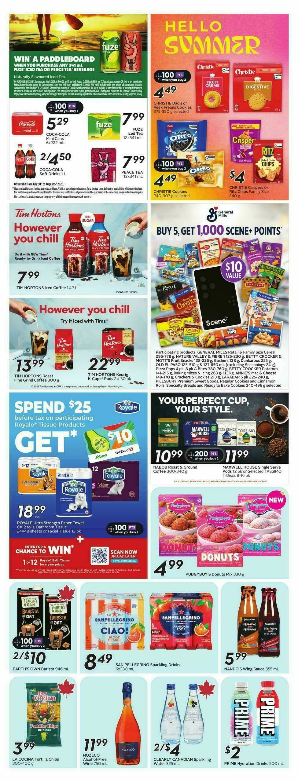 Safeway Flyer from July 30