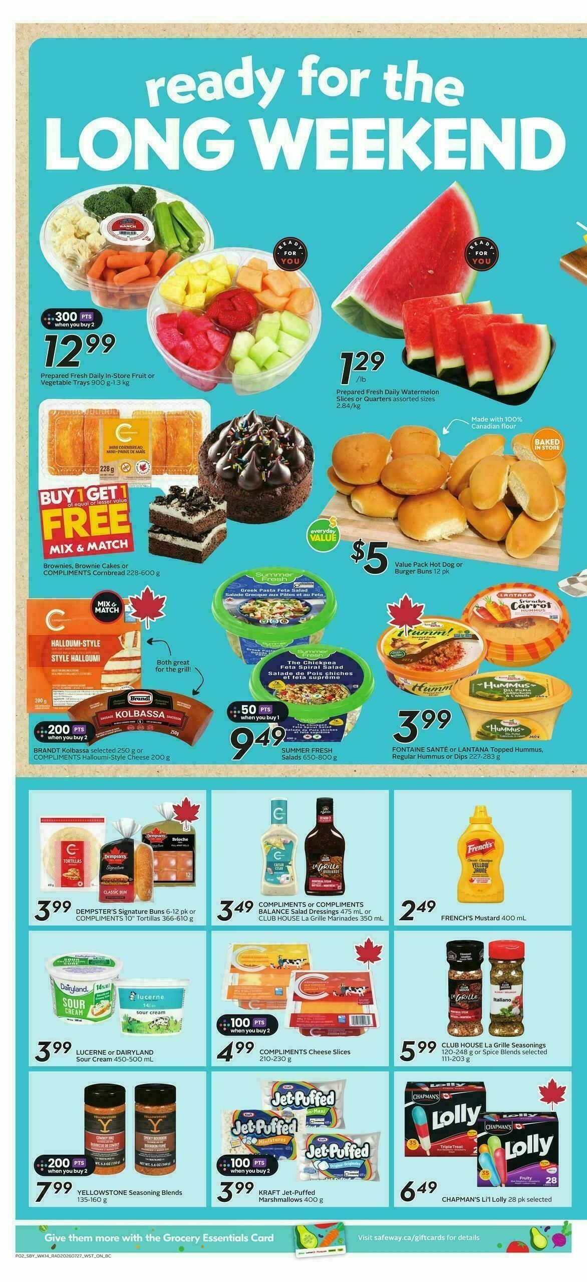 Safeway Flyer from July 30