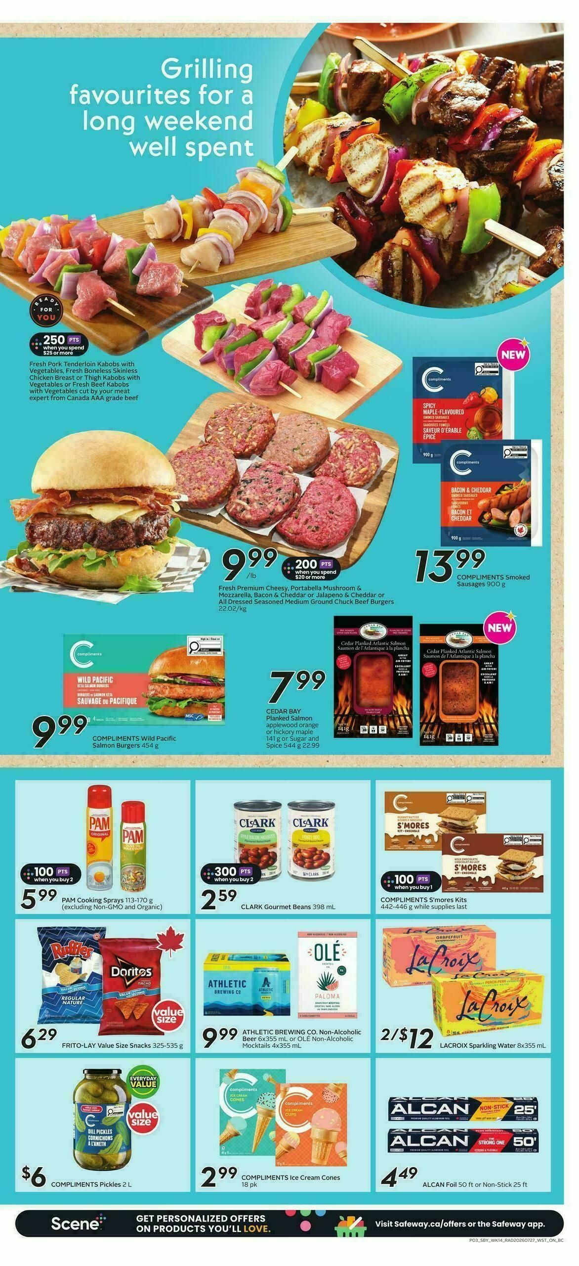 Safeway Flyer from July 30